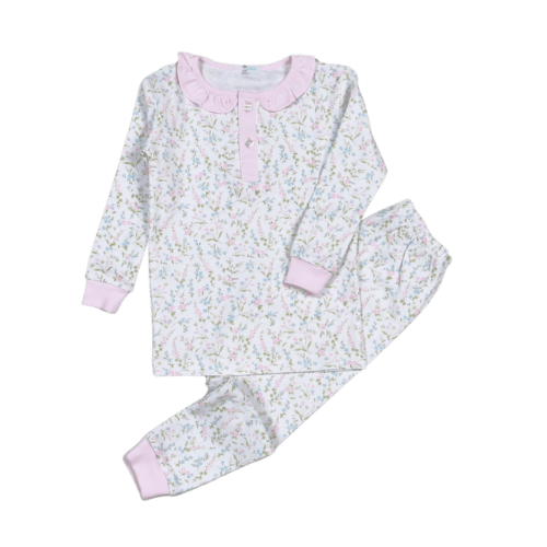 VIV-799 Vivian Pima Two Pcs Loungewear