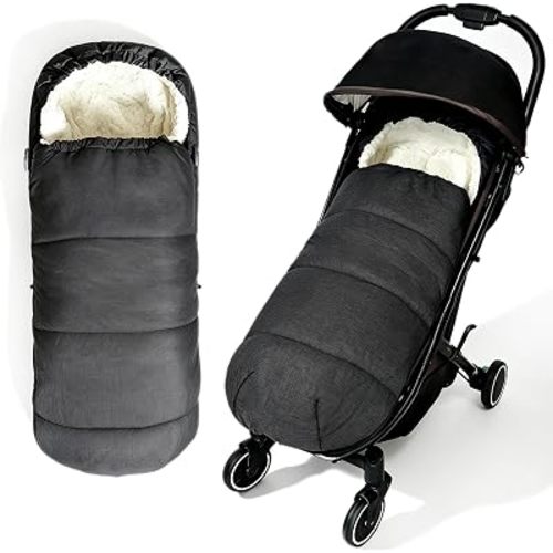Universal Stroller Footmuff,Windproof Baby Bunting Bag,Warm Cover