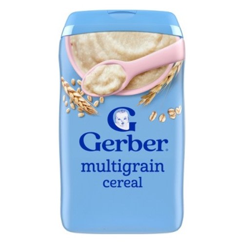 Gerber Non-GMO Baby Food Stage 2 Multigrain Baby Cereal - 16oz: Kosher, Cholesterol Free, No Artificial Flavors