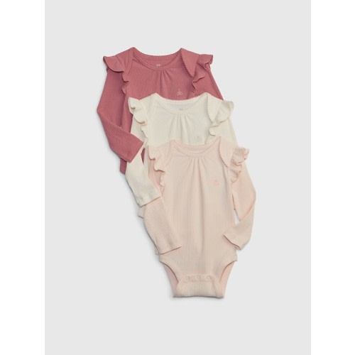Baby First Favorites TinyRib Bodysuit (3-Pack)