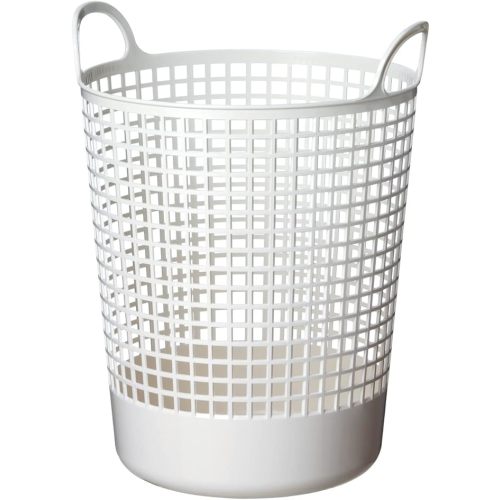 Like-it │SCB-10 │ Stylish and Versatile Basket. Sturdy Yet Flexible Texture. | Daily use Inside or Outside of The Home. Pool & Beach, Picnic, or Camping | 16.14" × 14.96" × 20.47" | White | 10.30 gal