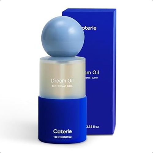 Coterie Dream Oil, Fragrance Free Baby Massage Blend (3.38 fl oz)