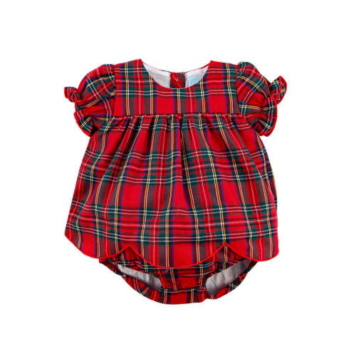 Portland Plaid Red Bailey Skirt Bubble
