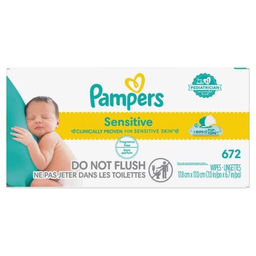 Pampers Sensitive Wipes (Select Count)