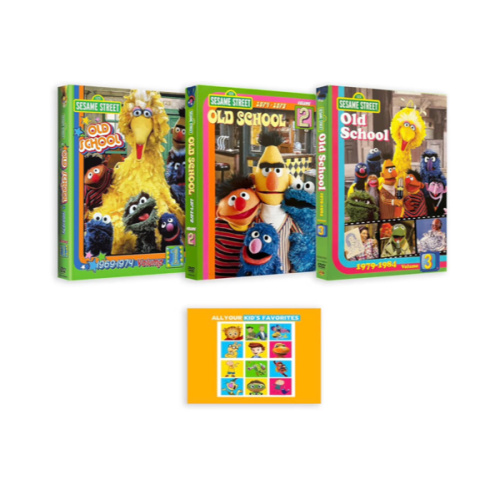 Sesame Street: The Complete Series, 1969-1984 (Vol. 1-3) + Including Bonus Art Card