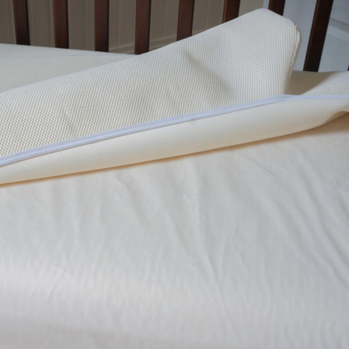 Breathable Crib Mattress Cover | Organic Cotton + Waterproofing | Naturepedic