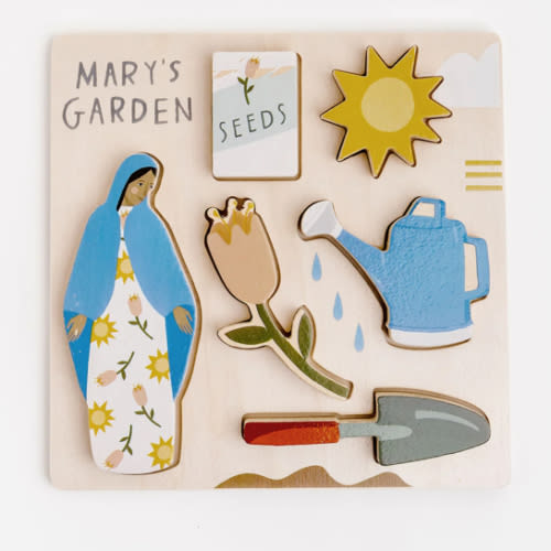 Mary's Garden Wooden Puzzle