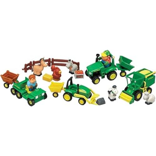 John Deere Tomy 1st Farming Fun, Fun on The Farm Playset