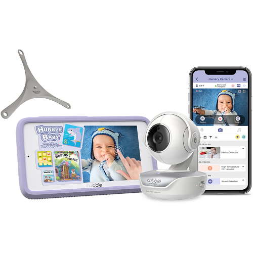 Hubble Nursery Pal Deluxe Smart Wireless, Wi-Fi Enabled Baby Monitor