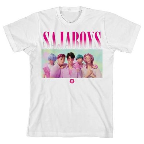 KPop Demon Hunters Group Saja Boys Youth Crew Neck Short Sleeve T-shirt