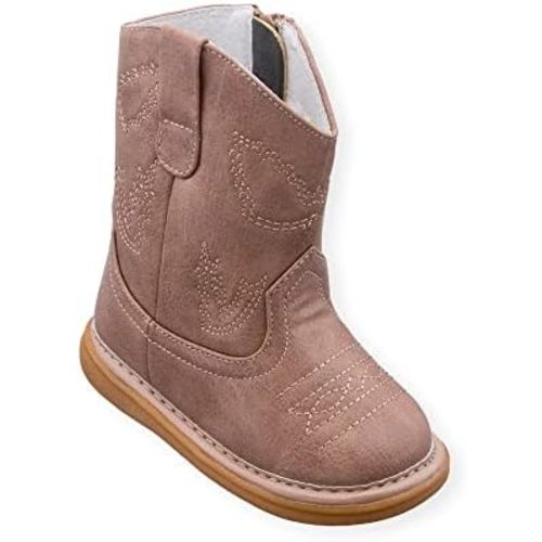 Wee Squeak Toddler Squeaky Boots with Removable Squeaker in Fun Styles & Colors for Boys and Girls