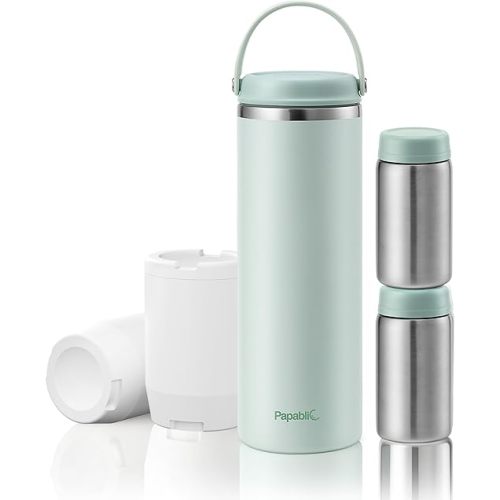 Papablic Innovative 360° CapsuleChill Breastmilk Cooler for 36H Safe Storage