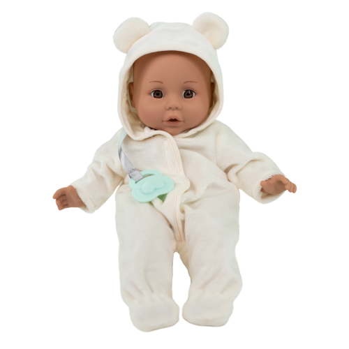 My Sweet Love 14-inch My Cuddly Baby Doll Ivory Onesie Toy for Toddlers