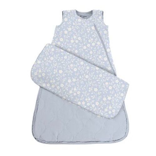 günamüna® Baby Bamboo Rayon with DIAPER-ZiPPER Sleep Sack 2.5 TOG - Meadow- 9-18 Months