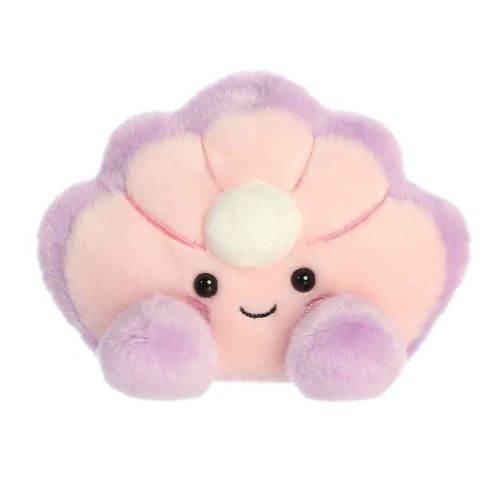 Aurora Small Odette Oyster Palm Pals Adorable Stuffed Animal Purple 5.5"