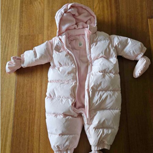$35 Marketplace Pink Puffer Snowsuit