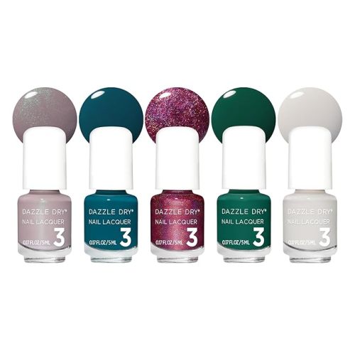 Dazzle Dry Mini Flight – Ready, Set, Dry in 5 – 5 Mini Lacquers