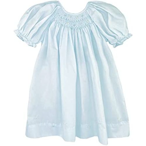 Petit Ami Baby Girls' Daydress with Embroidered Hem