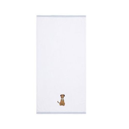 Salty Dog Bath Towel , Bath Towel , Blue