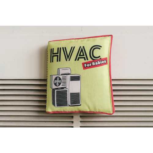 HVAC Baby Book - Handmade Soft Construction Book for Babies
