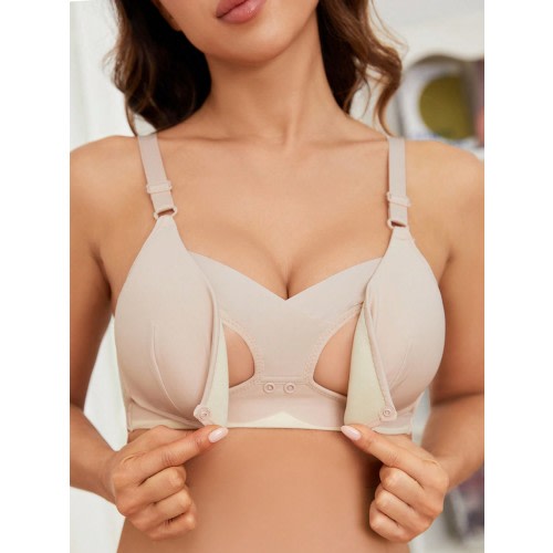 Moonlight&Mama Maternity Solid Nursing Bra For Mother