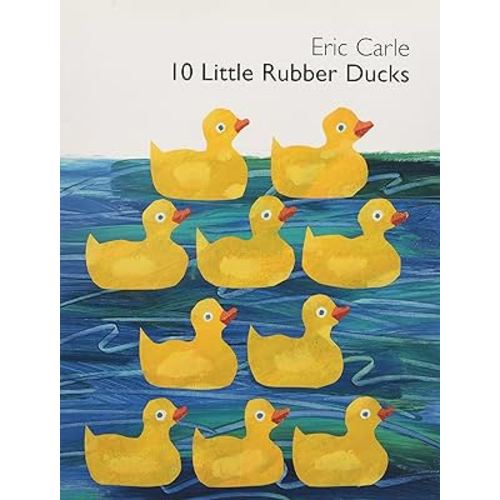 10 Little Rubber Ducks: An Easter And Springtime Book For Kids – An Educational Picture Book Teaching Counting, Directions, and Ocean Animals for Kids (Ages 2-4)