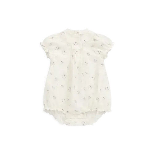Saylor Romper in Jade Floral
