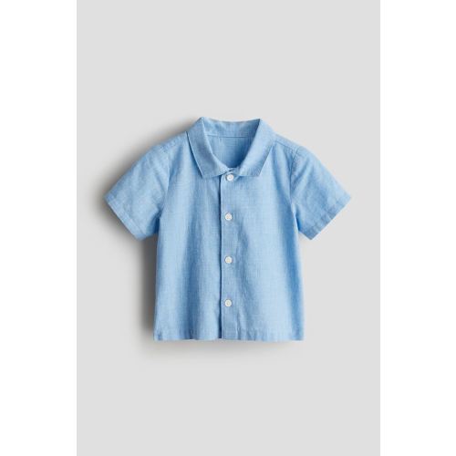 Short-sleeved Cotton Shirt