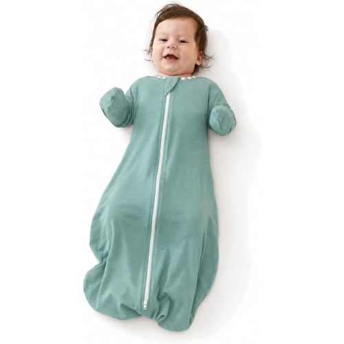 ZIGJOY Swaddle Sleep Sack 3-6 Months, 0.5 Tog Baby Wearable Blanket