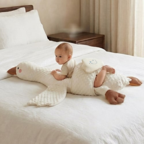 Little Manta Goose Tummy Comfort Pillow