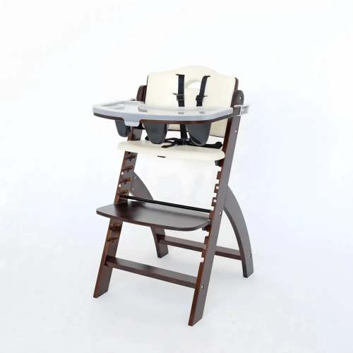 Abiie Beyond Wooden High Chair with Tray