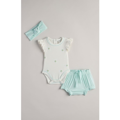 Bodysuit, Bloomers & Headband Set