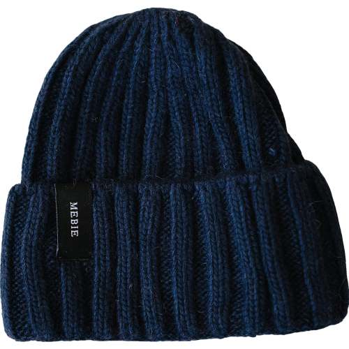 Navy Chunky Knit Beanie – Mebie Baby