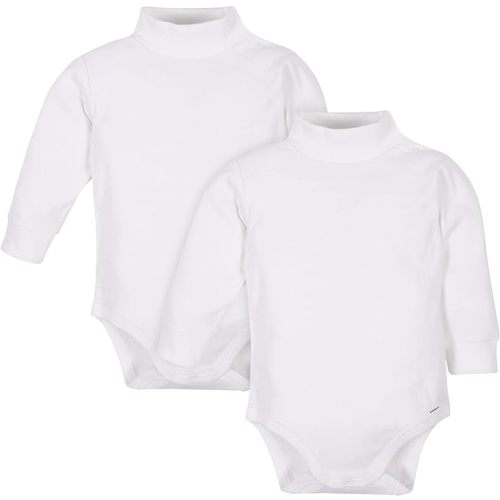 Gerber baby-boys 2-pack Long Sleeve Turtleneck Onesies Bodysuits