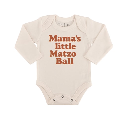 Mama’s Little Matzah Ball Onesie