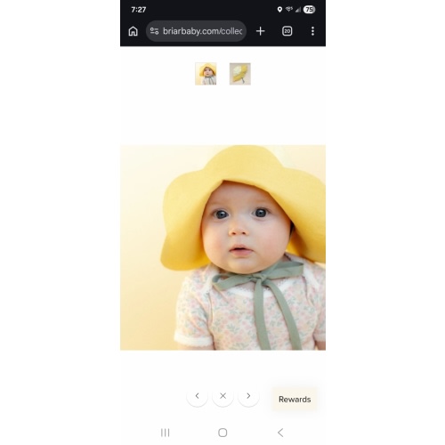 Jonquille Flower Sunbonnet