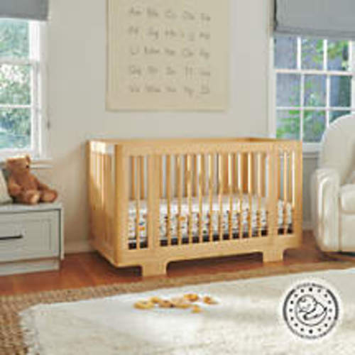 Babyletto Yuzu Walnut Wood 8-in-1 Convertible Crib
