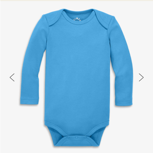 Organic long sleeve babysuit | Primary.com