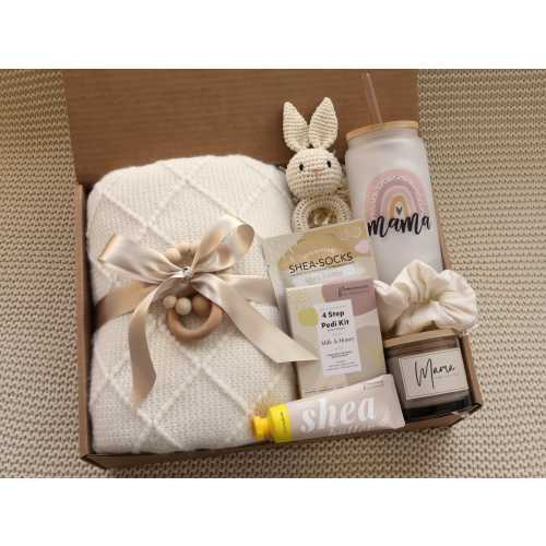 New Mom, Baby Gift Box for Women After Birth, Baby Gift Basket, Postpartum Care Package, Push Present, Newborn Boys, Girls, Unisex