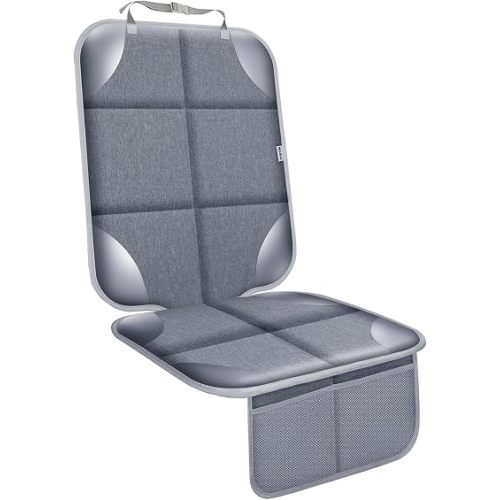 Meolsaek Car Seat Protector for Child Car Seat，Non-Slip Backing No Imprints