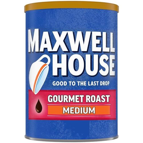 Maxwell House Gourmet Roast Medium Roast Ground Coffee (11 oz Canister) - 11 Ounce (Pack of 1)