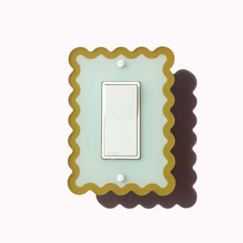 Squiggly Wiggly Switch Plate and Outlet Covers - Multiple Colors – Poppy and Honey Bee