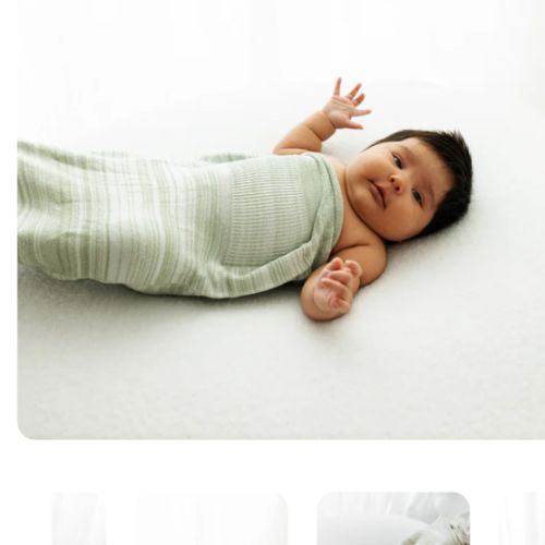 Bamboo Blend Mint Swaddle Sleep Sack – Swaddelini