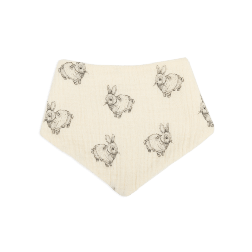 Rabbit Ecru Scarf · Minicoton