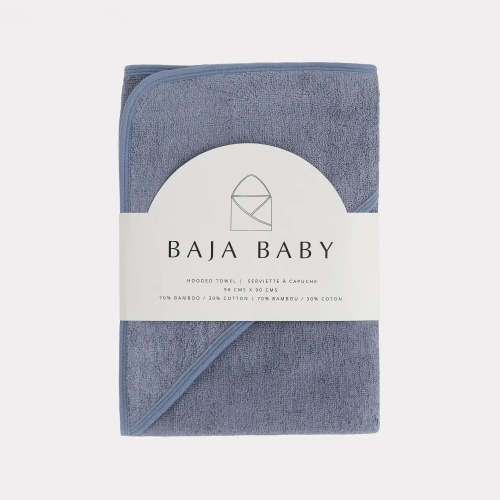 Hooded Towel - True Blue