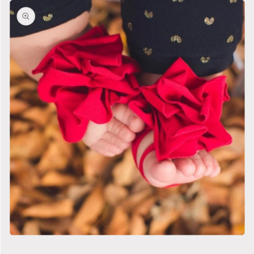 Baby Christmas “shoes”