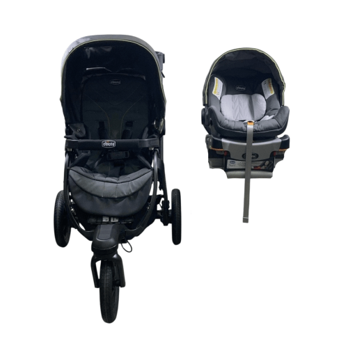 Chicco Activ3 Jogging Stroller Travel System, 2024, Solar