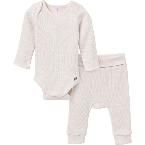Modern Moments by Gerber baby-boys Long Sleeve Bodysuit and Pant Set