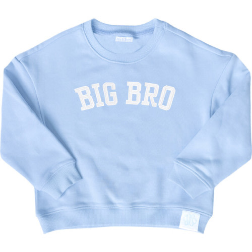 Big Bro Sweatshirt, Blue - Bits & Bows | Maisonette