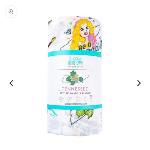 Tennessee Baby Muslin Swaddle Blanket: Shop Floral Prints – Little Hometown